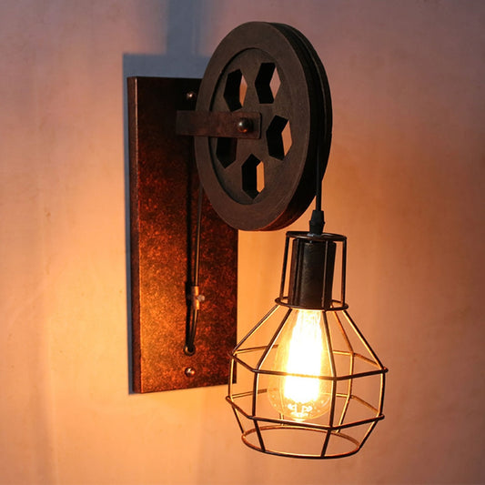 A Night at the Harbor Wall Lamp