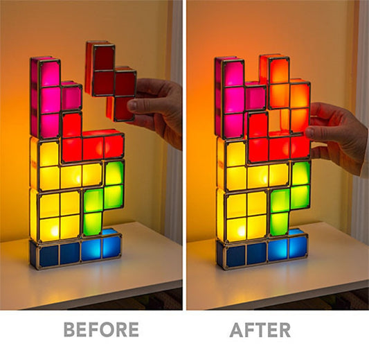 Novelty Lighting Tetris Puzzle