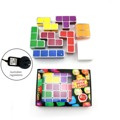 Novelty Lighting Tetris Puzzle