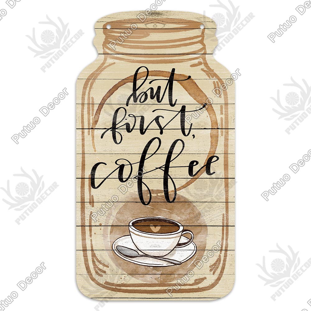 Putuo Decor Coffee Wooden Plaques