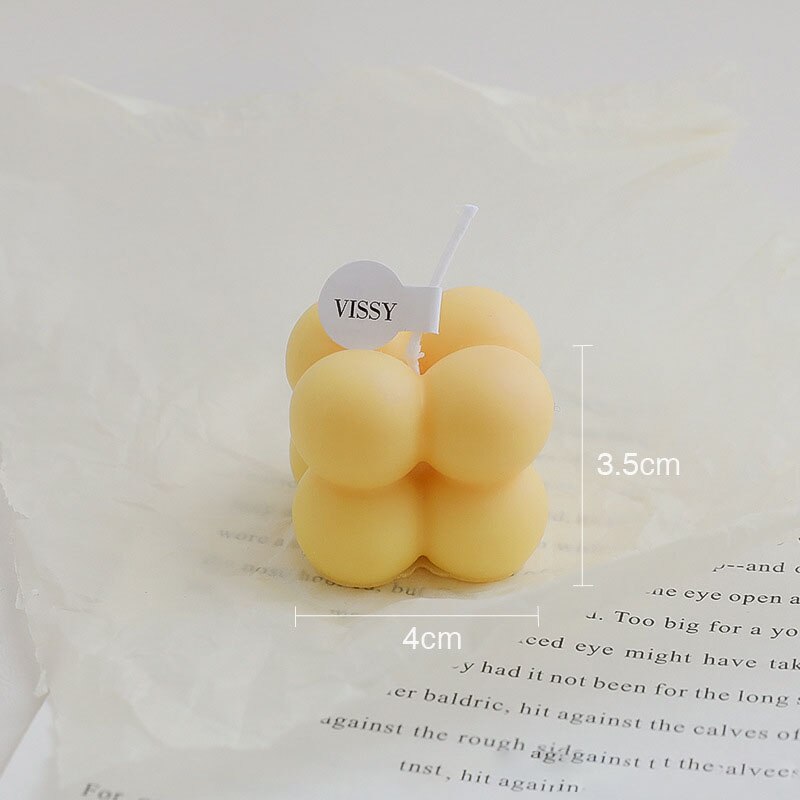 Mini Cube Wax Fragrance Candle