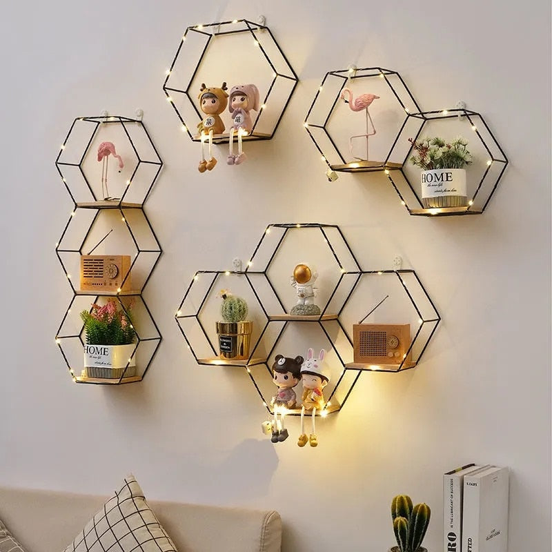 Hexagon Wall Storage