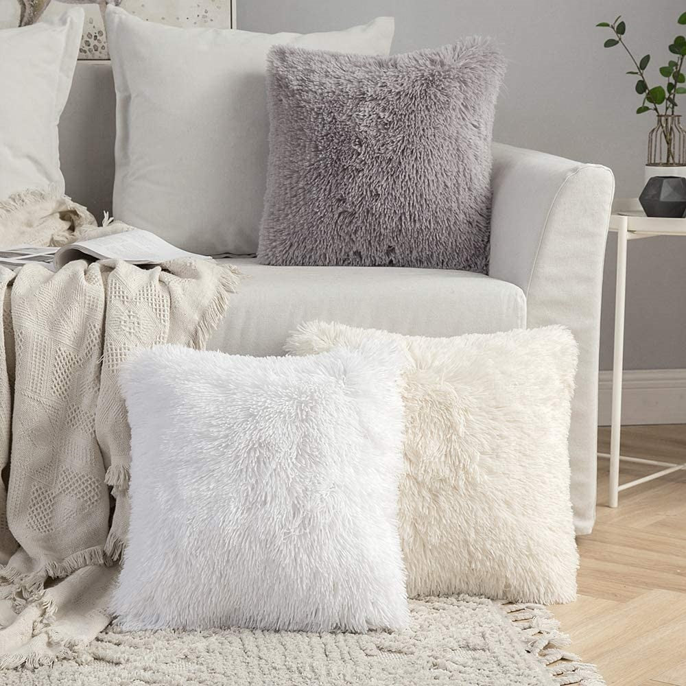 Fluffy Shaggy Pillow Cases