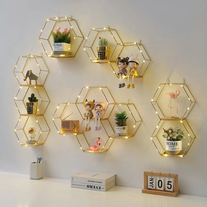 Hexagon Wall Storage