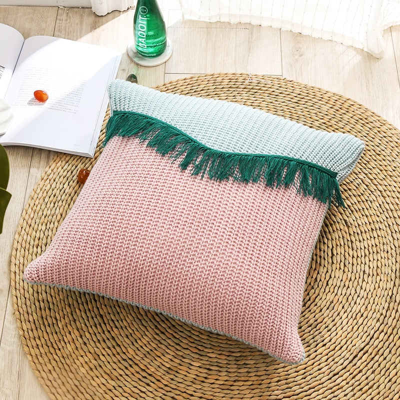 Boho Tassle Pillow Covers