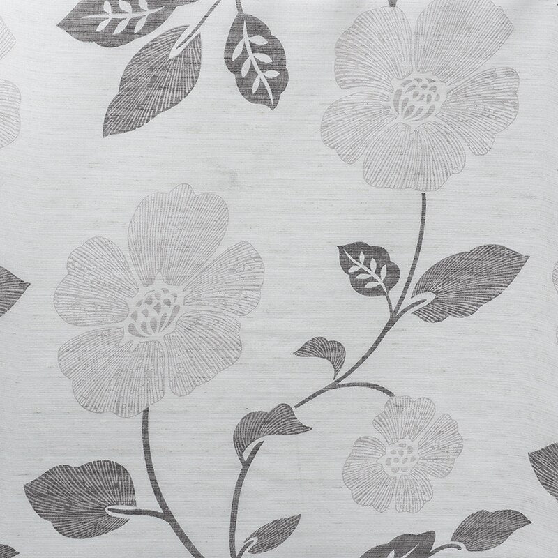 Leaves Print Short Curtains