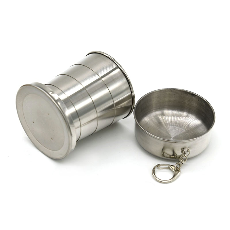 Stainless Steel Folding Cups