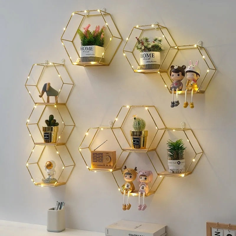 Hexagon Wall Storage