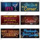 Putuo Decor Bar Signs Wooden Plaques