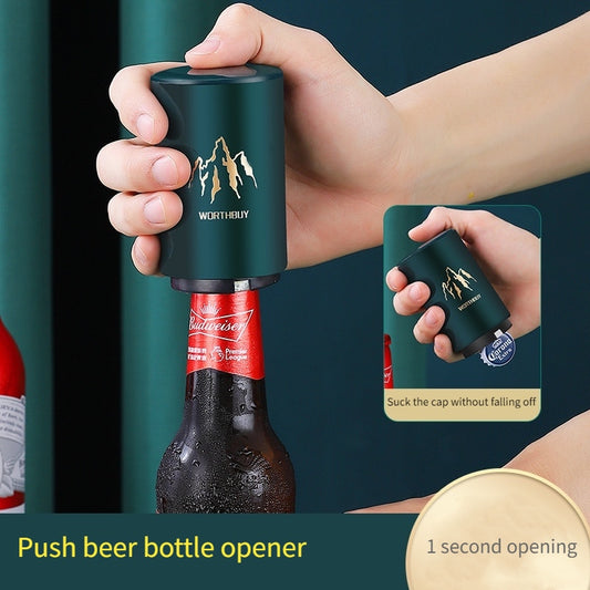 Smart Push-style Bottle Opener