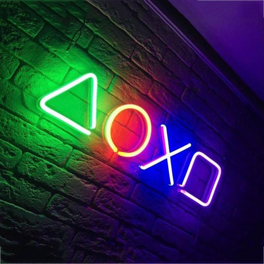 Game Icons Neon Sign