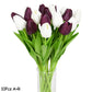 10 Artificial Tulips