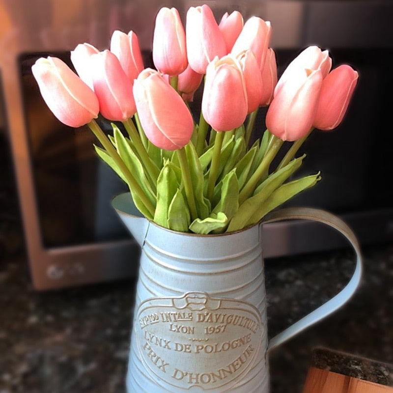 10 Artificial Tulips