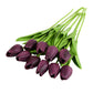 10 Artificial Tulips