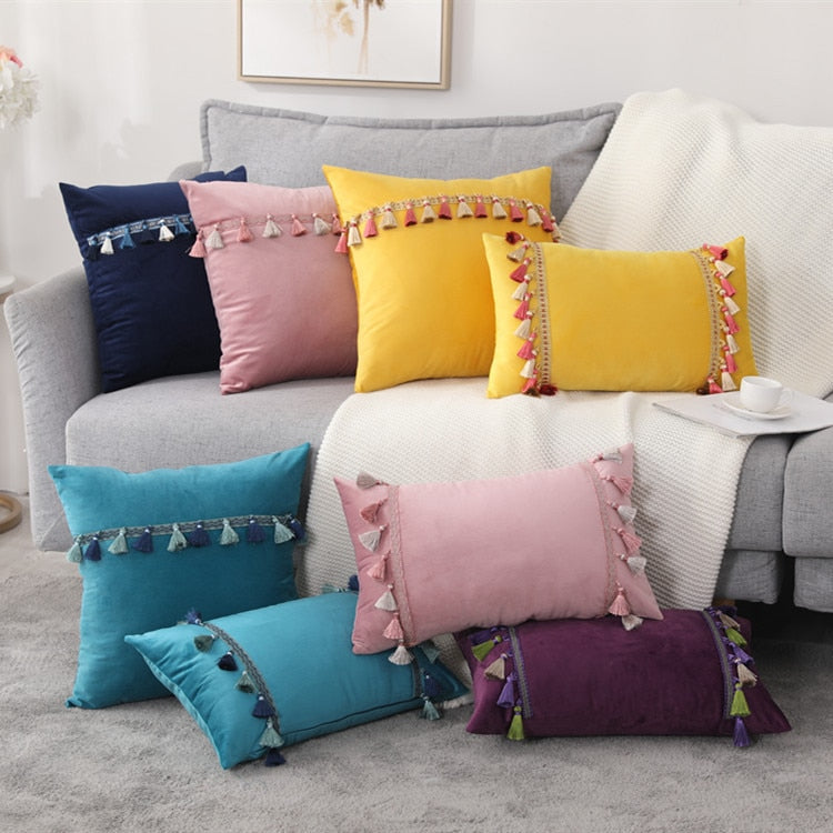 Nordic Velvet Pillow Covers