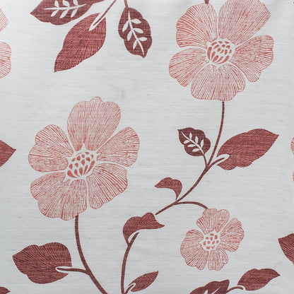 Leaves Print Short Curtains