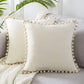 Pompom Velvet Pillow Cover