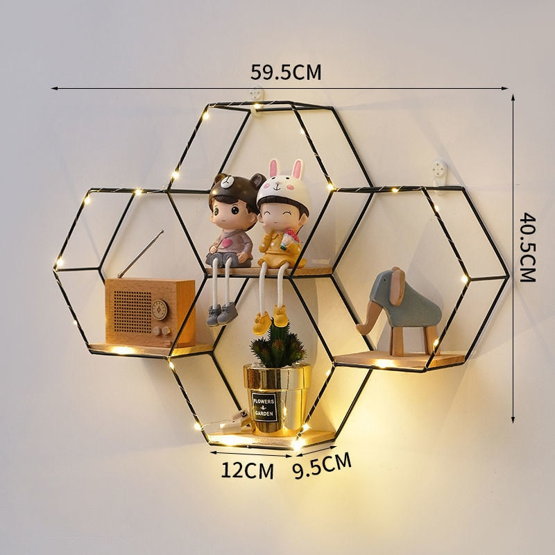 Hexagon Wall Storage