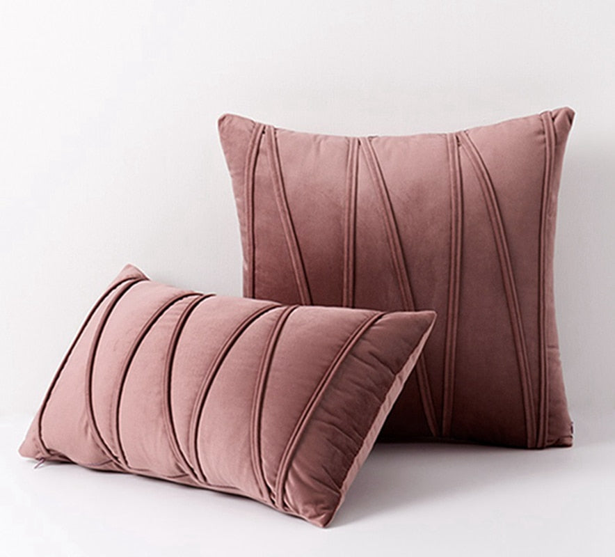 Inyahome Velvet Pillow Cases