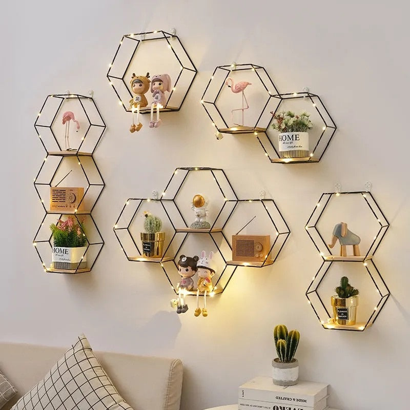 Hexagon Wall Storage