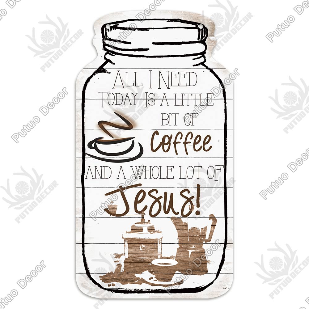 Putuo Decor Coffee Wooden Plaques