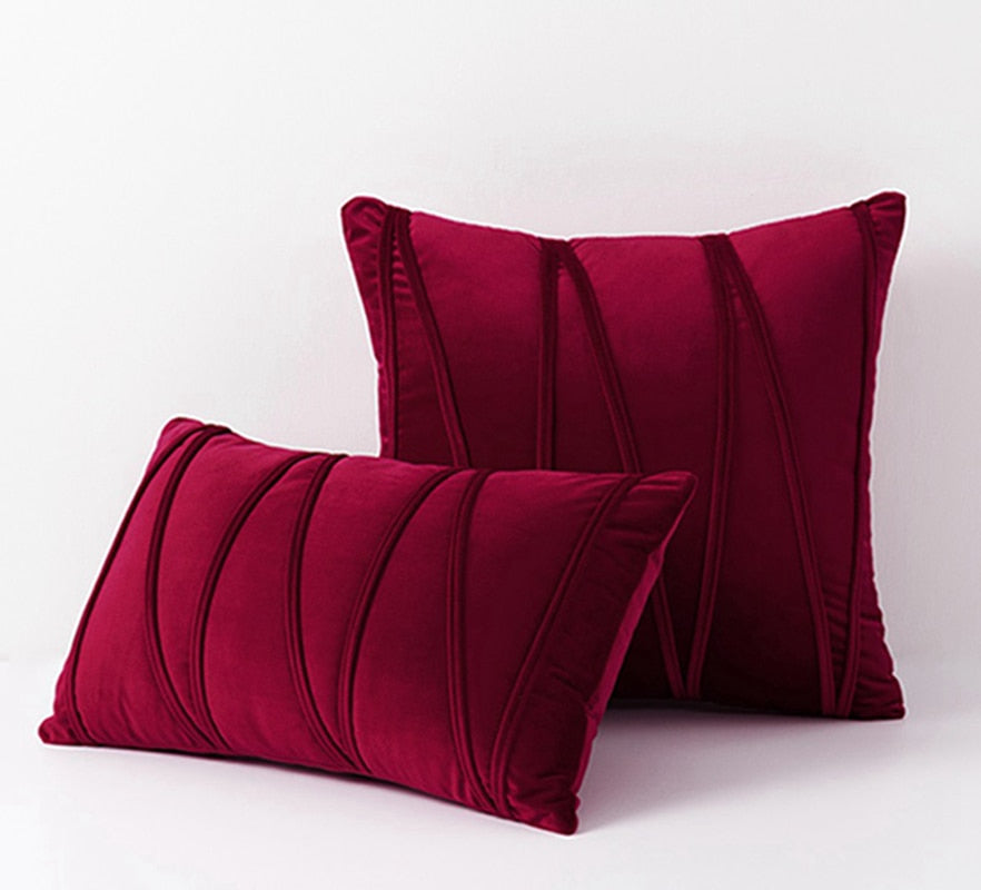 Inyahome Velvet Pillow Cases