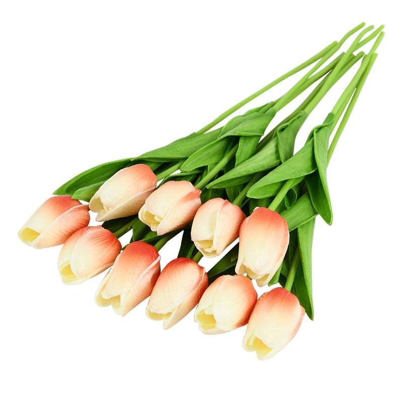 10 Artificial Tulips