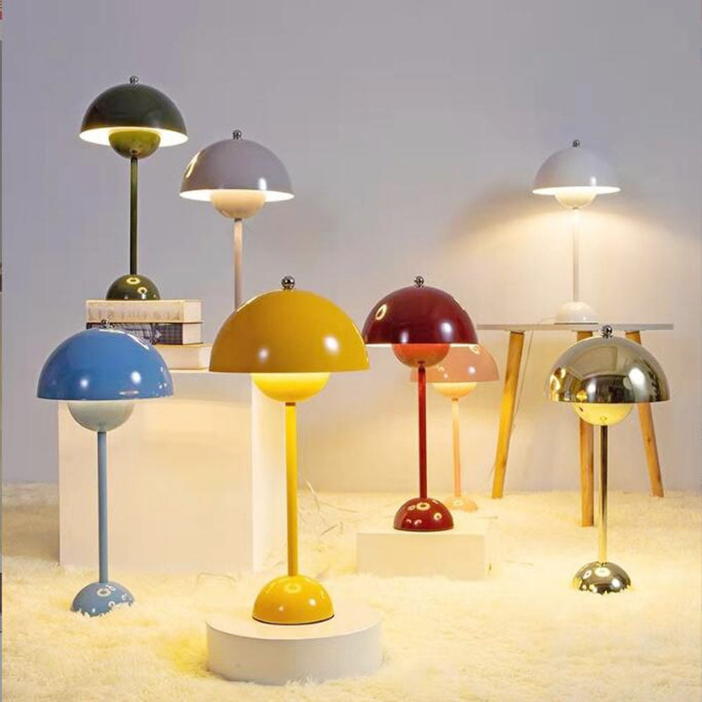 Mushroom Flower Lamps