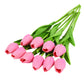 10 Artificial Tulips