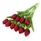 10 Artificial Tulips