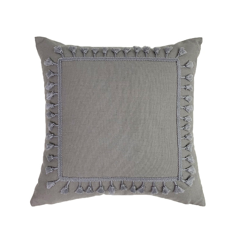 Boho Style Linen Pillow Cases