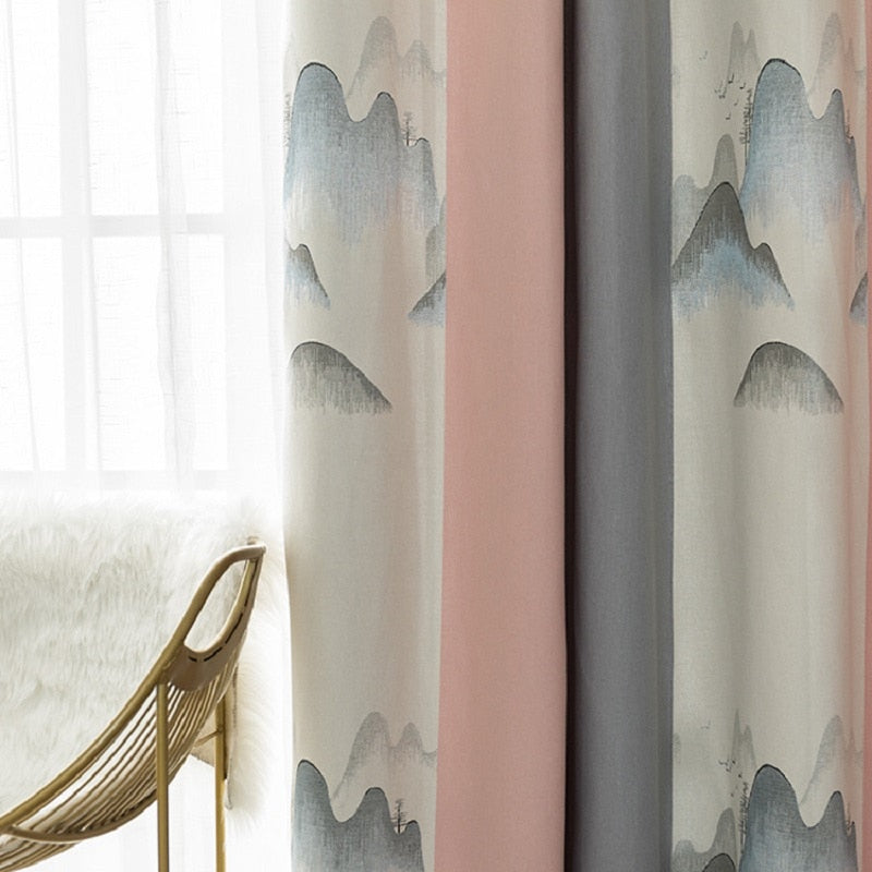 Jacquard Modern Curtains