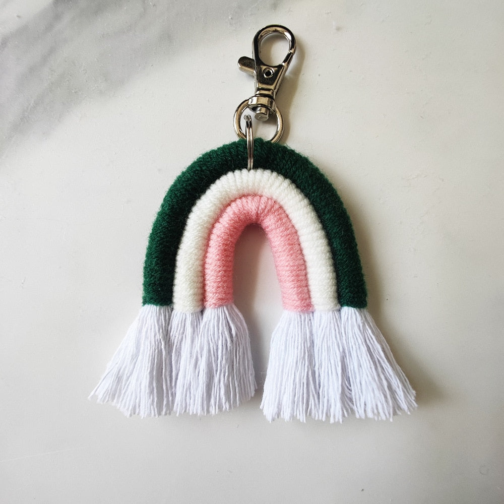 Macrame Rainbow Wall Hanging