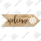 Putuo Decor Beach Arrow Wooden Plaques