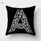 Bland and White Geometrics Pillow Cases