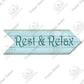 Putuo Decor Beach Arrow Wooden Plaques