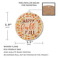 Putuo Decor Fall Round Wooden Plaques