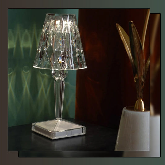 Diamond Crystal Acrylic LED Lamp