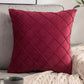 Plaid Velvet Pillow Cover