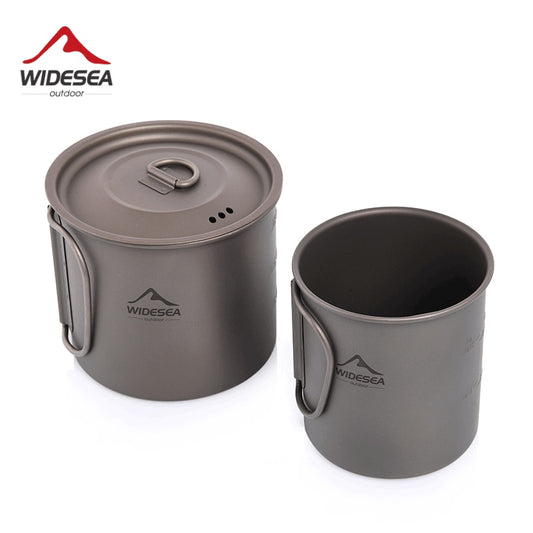 Widesea Camping Mug Titanium Cups