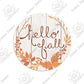 Putuo Decor Fall Round Wooden Plaques