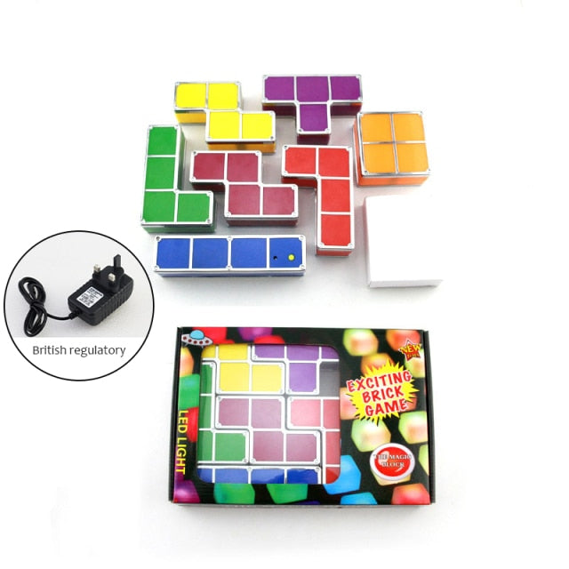 Novelty Lighting Tetris Puzzle