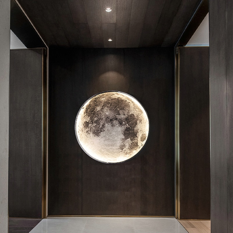 Moon in the Bedroom Lamp